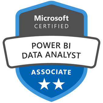 Badge "POWER BI DATA ANALYST"